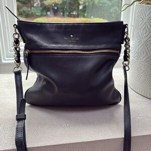 Kate Spade Black Crossbody Bag with Chunky  Hardware